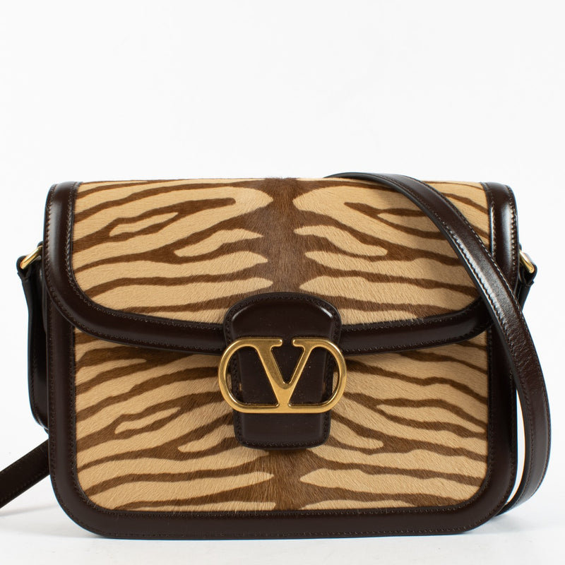 Valentino Garavani Animalier Pony-Effect Calfskin 9To5 Shoulder Bag