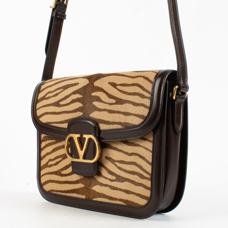 Valentino Garavani Animalier Pony-Effect Calfskin 9To5 Shoulder Bag