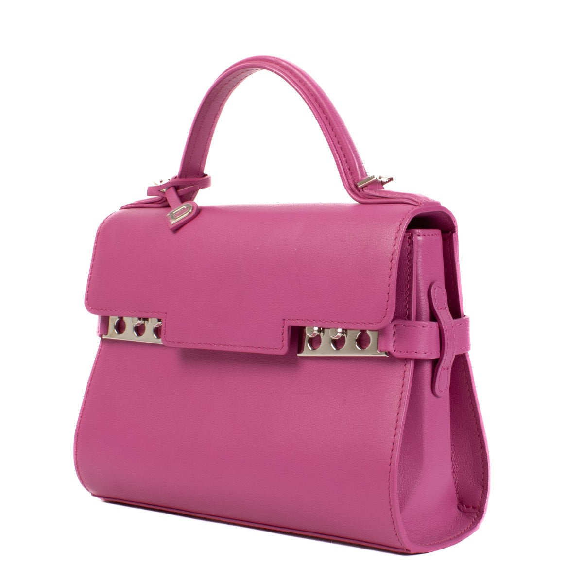 shop 100% authentic second hand Delvaux Pink Souple Calf Mini Tempête on Labellov.com