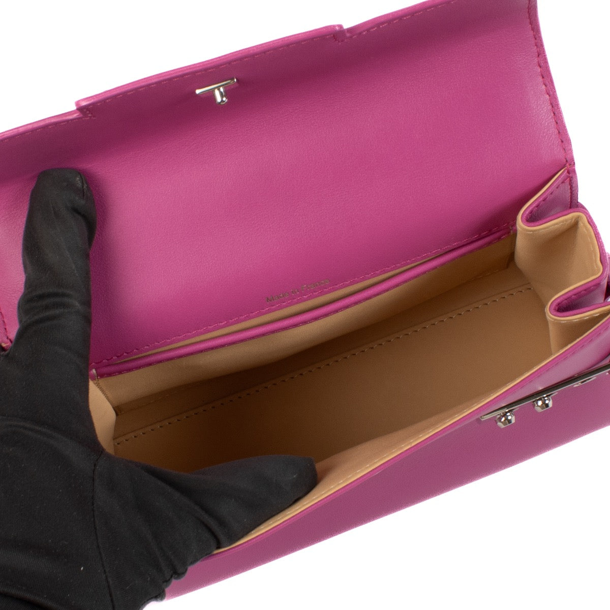 shop 100% authentic second hand Delvaux Pink Souple Calf Mini Tempête on Labellov.com