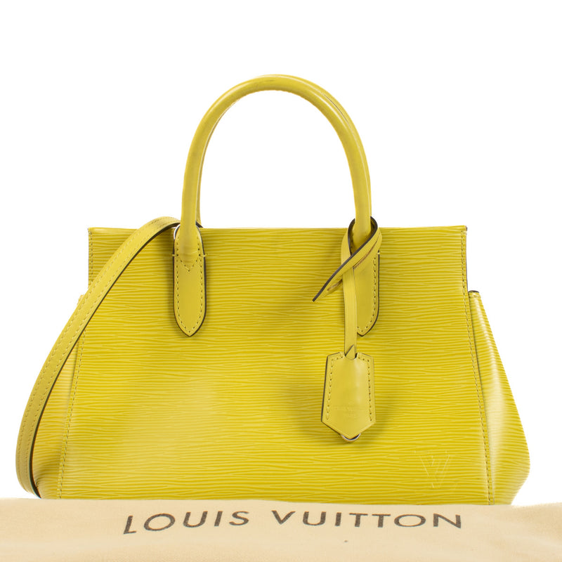 Louis Vuitton Yellow Epi Marly BB