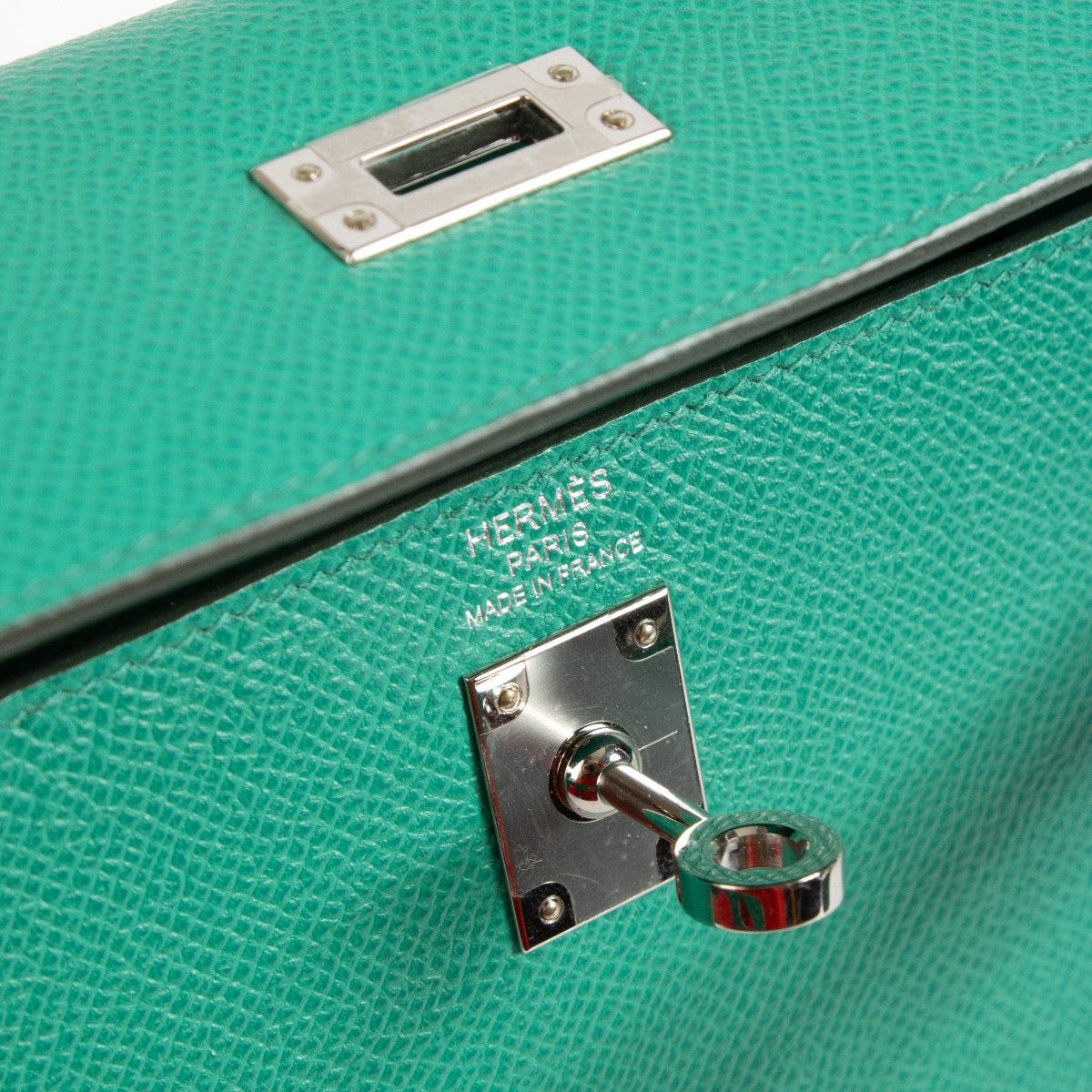 Hermès Kelly 25 Vert Jade Epsom PHW