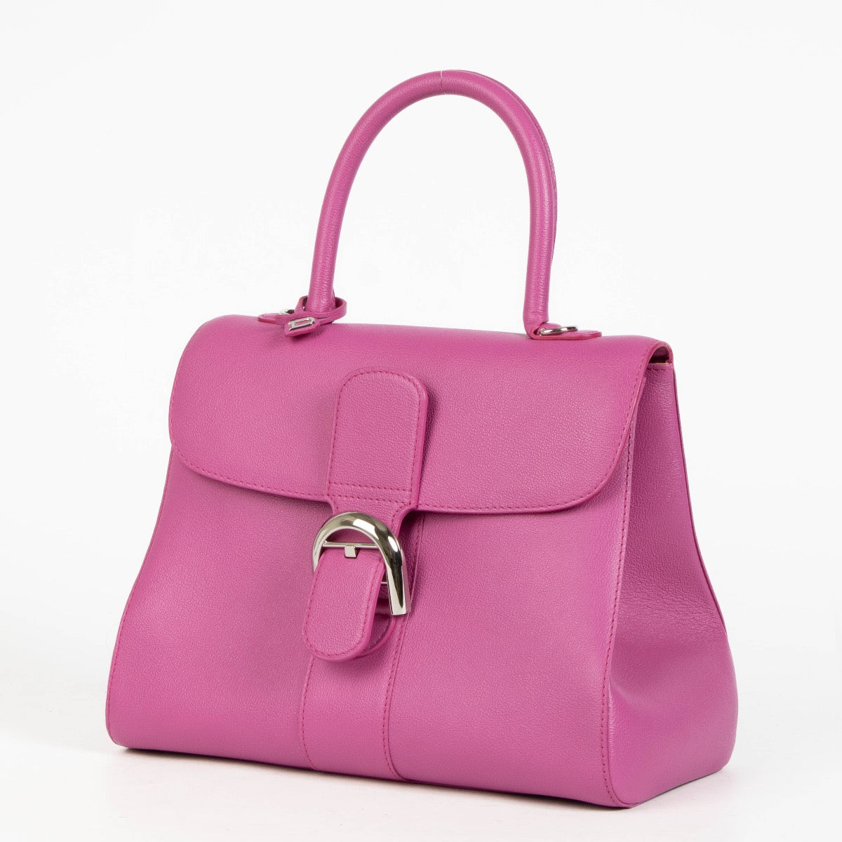 Authentic pre-loved Delvaux Heliotrope Rodeo Calf Brillant MM Bag on Labellov.com
