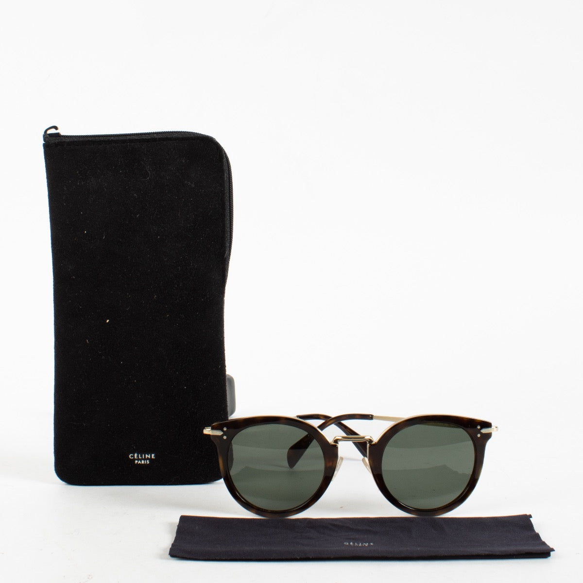 Authentic Second Hand Celine Tortoise Havana Sunglasses on Labellov.com