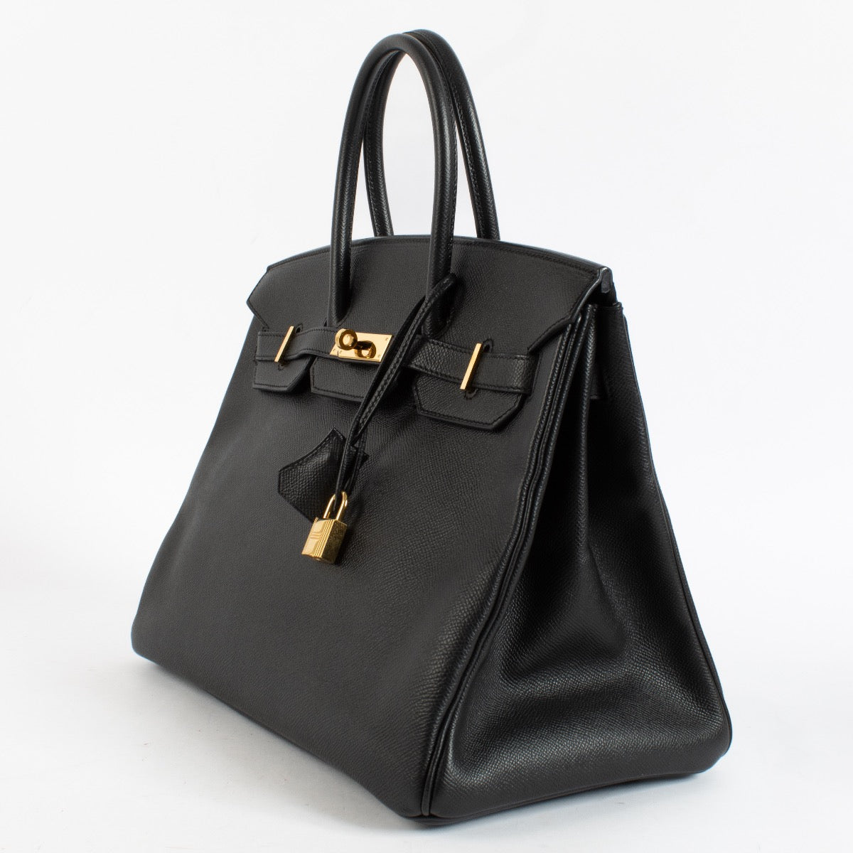 2014 Hermès Birkin 35 Black Epsom GHW