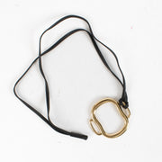 Are you looking for an authentic designer accessory? We buy and sell your preloved and brand new Hermès Black Boucluri Pendant Necklace