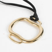 Are you looking for an authentic designer accessory? We buy and sell your preloved and brand new Hermès Black Boucluri Pendant Necklace