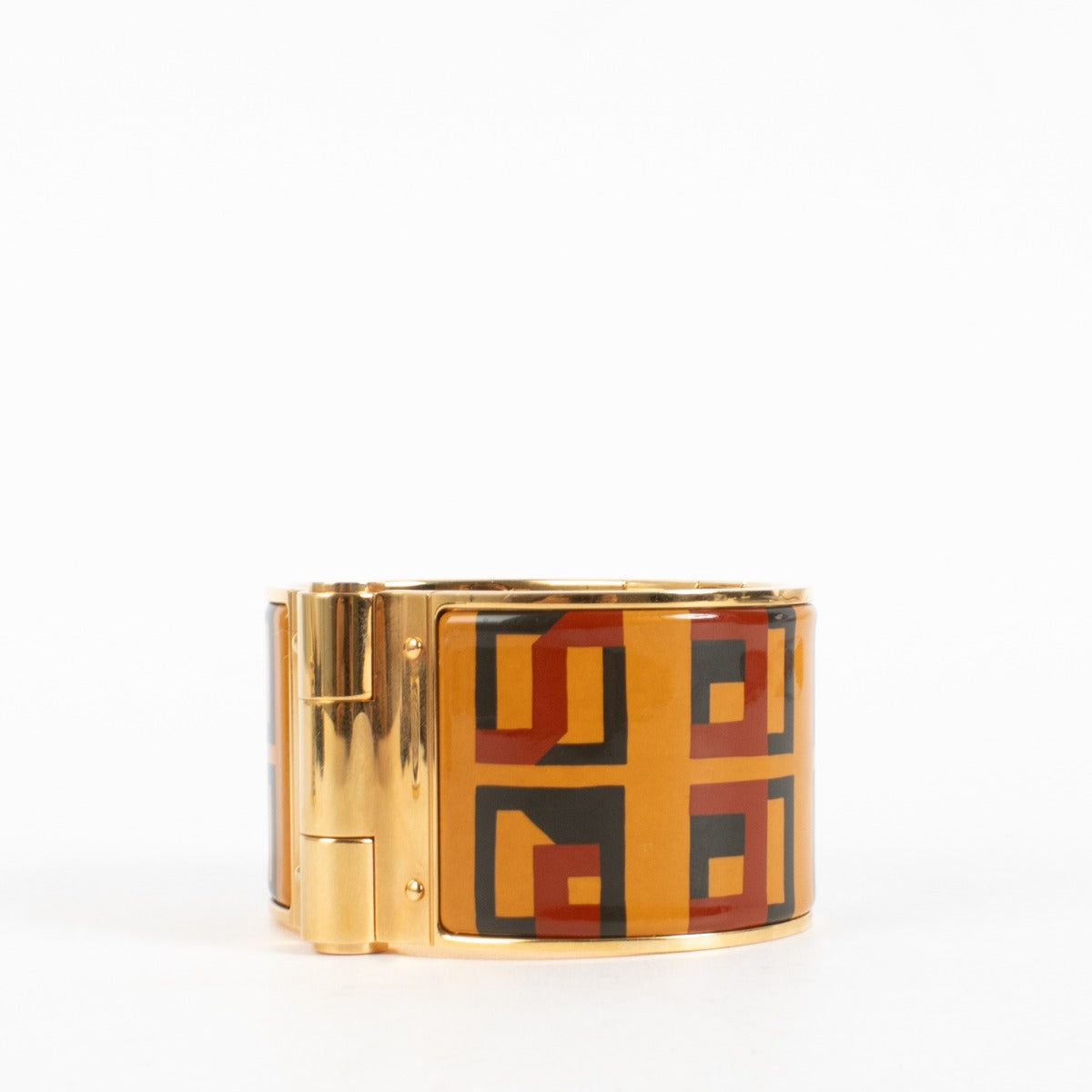 Bracelet Hermès Émail Charnière Extra Large