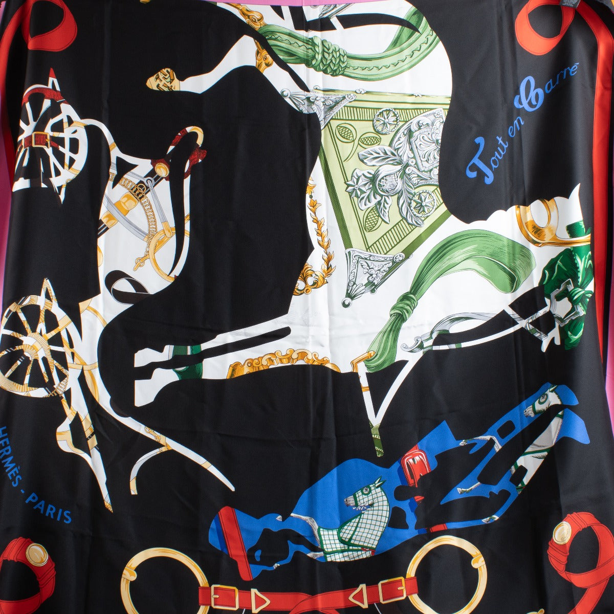 Hermès 140 Tout en Carré Silk Shawl – Labellov