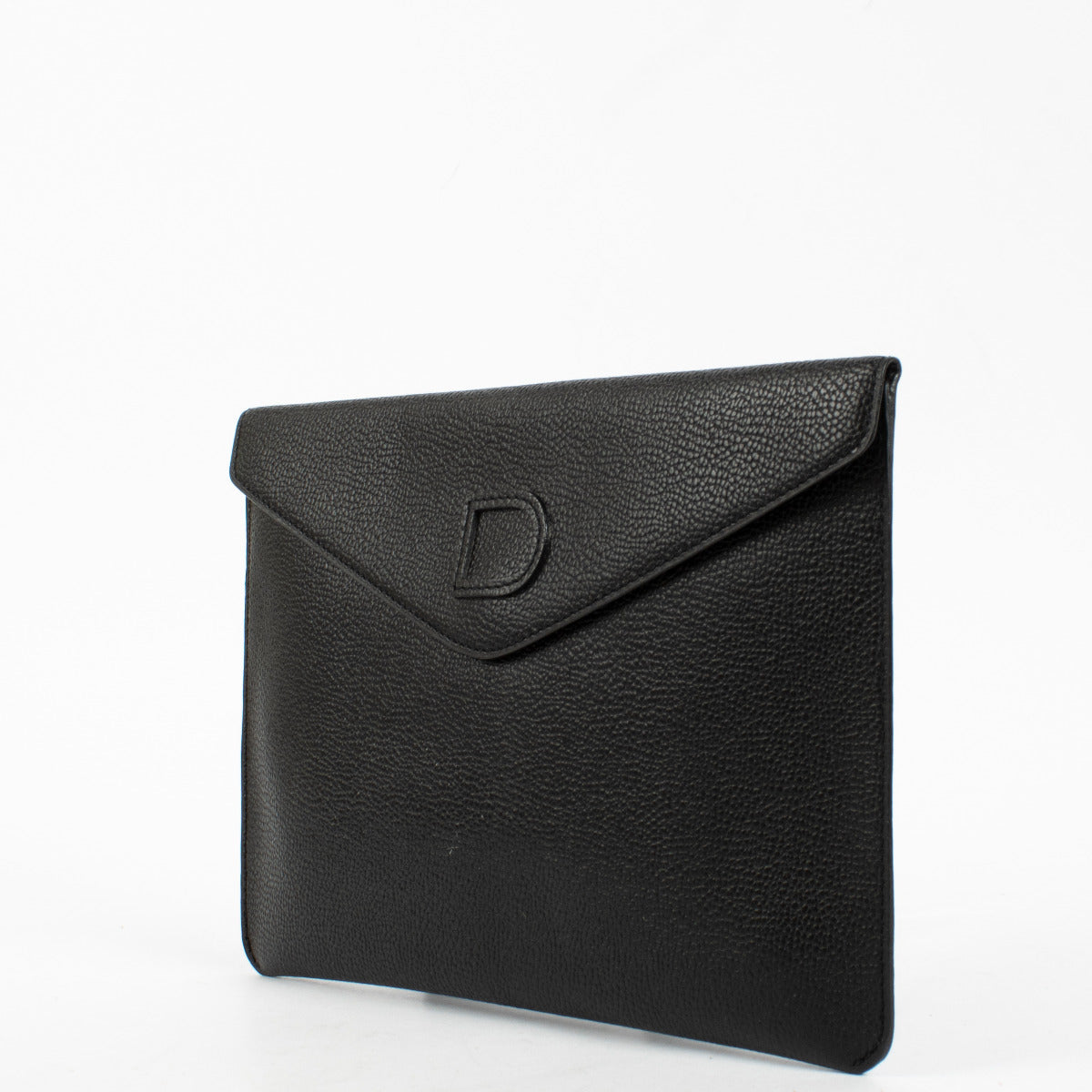 Delvaux Zwarte Clutch Tas