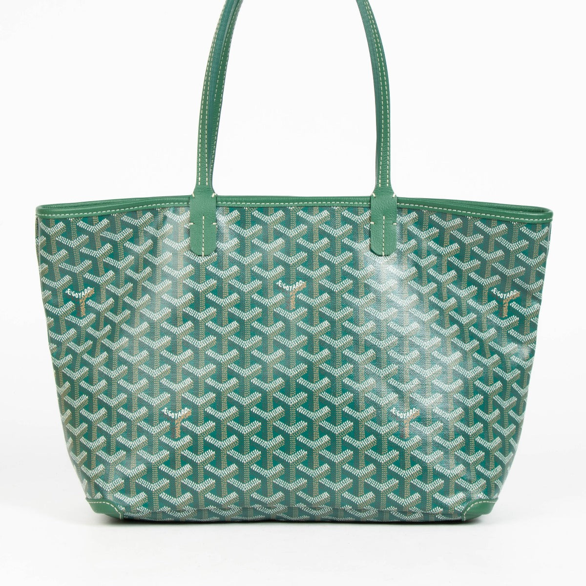 Authentic Goyard Green Artois PM Shoulder Bag on Labellov.com
