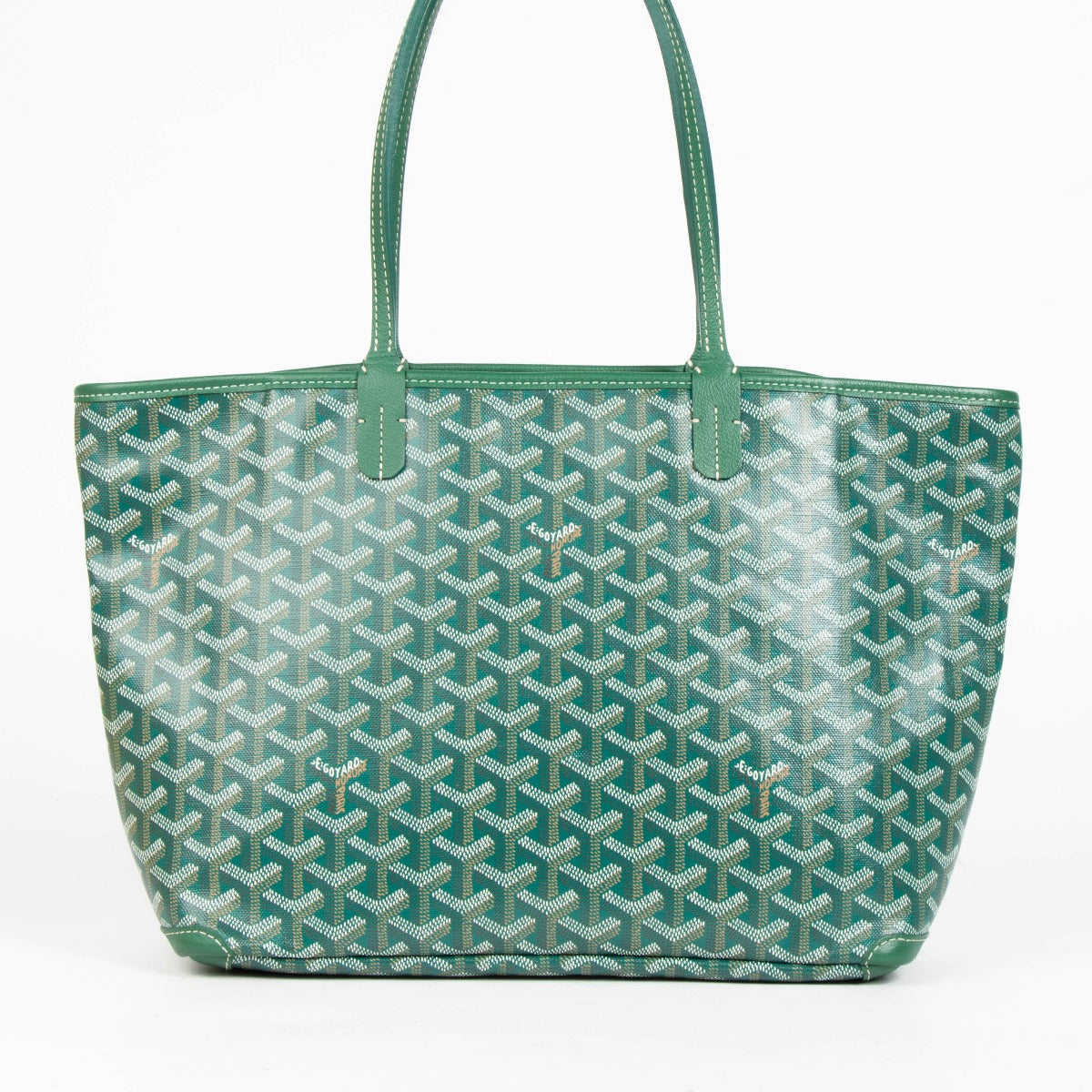 Authentic Goyard Green Artois PM Shoulder Bag on Labellov.com