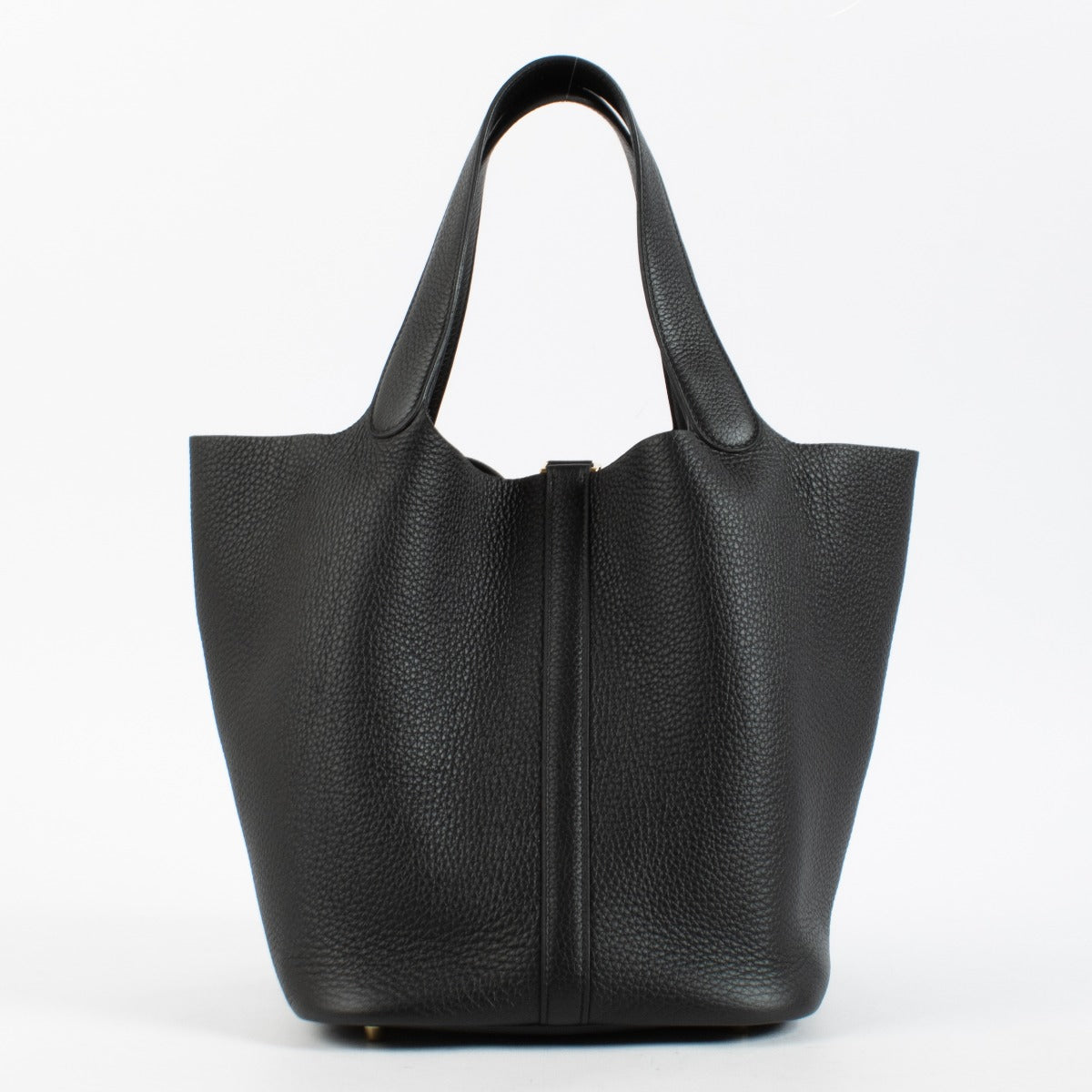 Hermès Picotin Lock 26 Noir Clemence GHW
