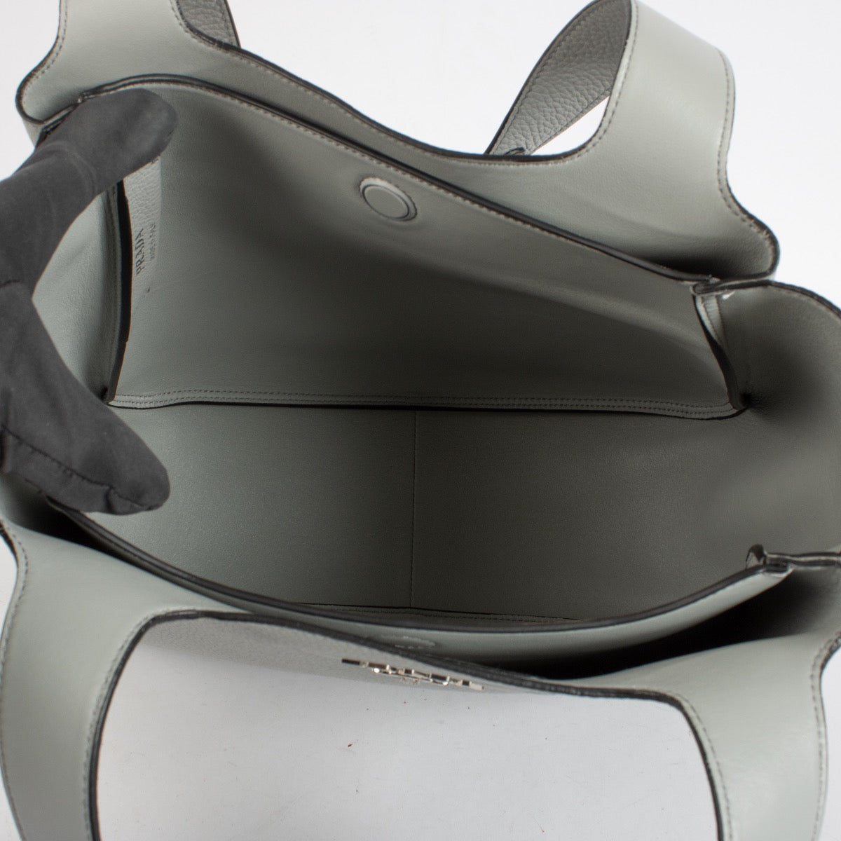Prada Granito Leather Dynamique Medium Tote Bag – Labellov