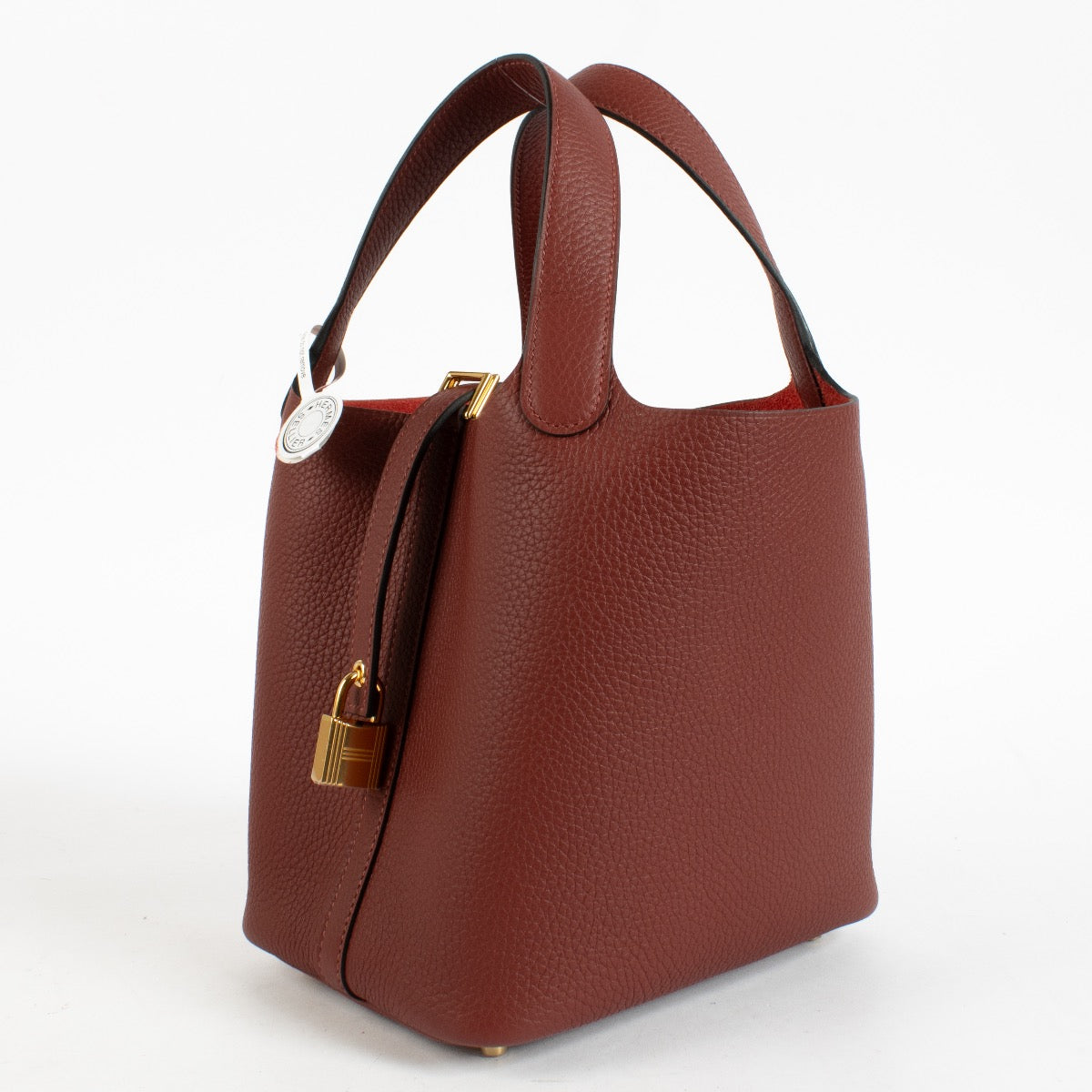 Hermès Picotin Lock 18 Rouge H Clemence GHW