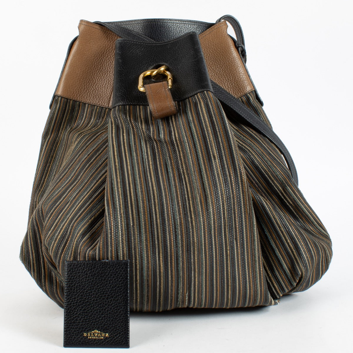 Authentic Second Hand Delvaux Multicolor Toile De Cuir Faust Bag on Labellov.com