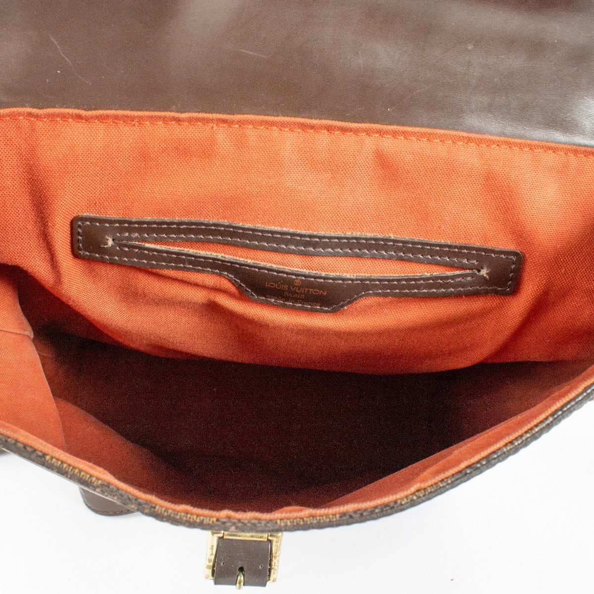 Authentic Second Hand Louis Vuitton Damier Ebene Soho Backpack on Labellov.com