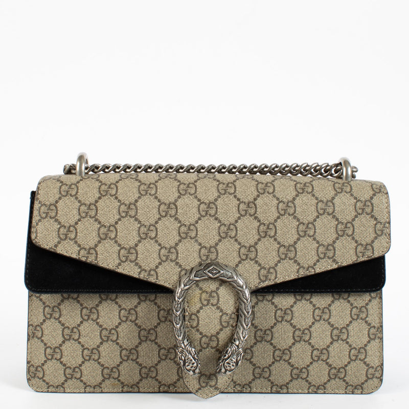 Authentic pre-loved Gucci GG Supreme Dionysus Large Shoulder Bag on Labellov.com