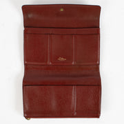 Authentic Second Hand Delvaux Burgundy Lotto Wallet on Labellov.com