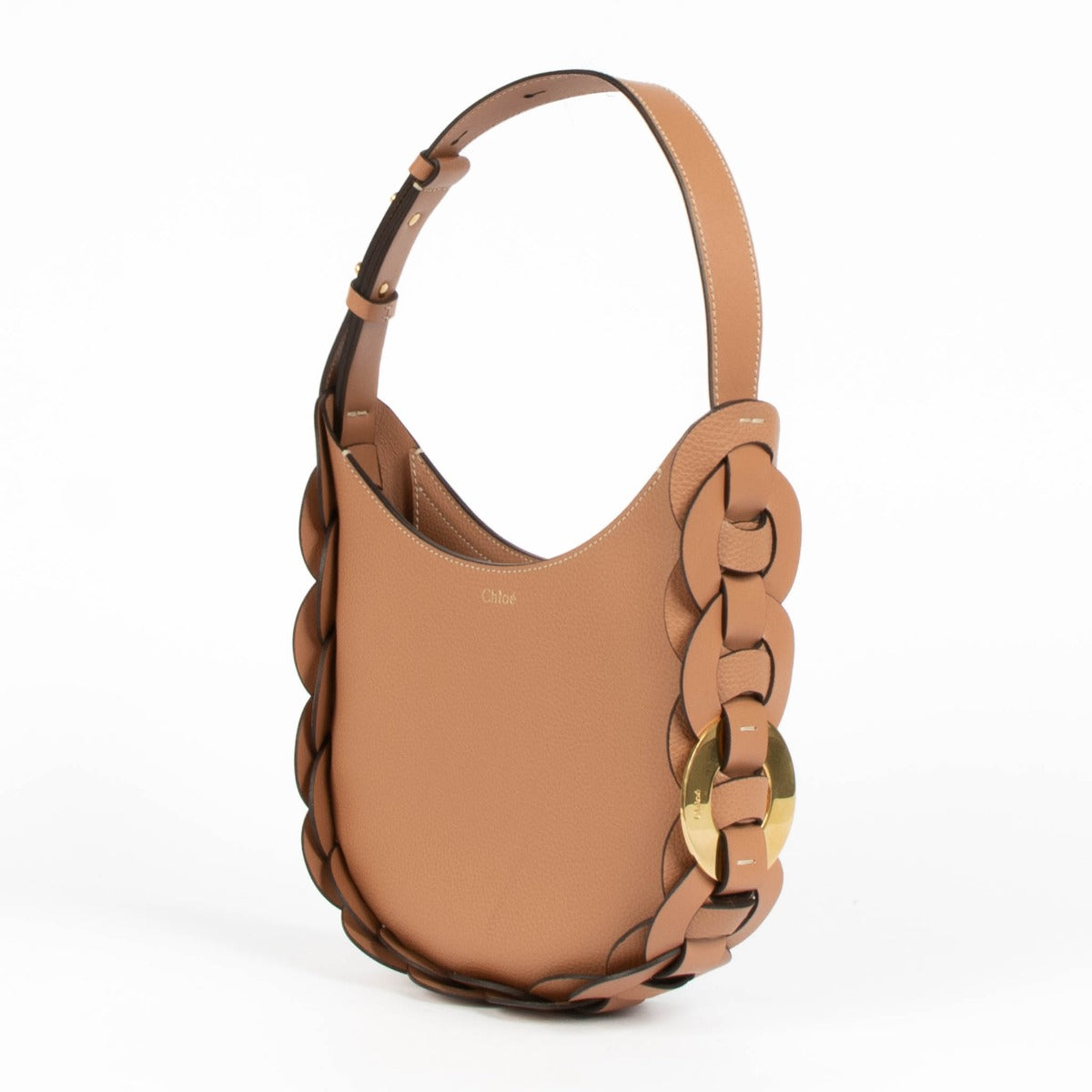 Shop this authentic Chloé Brown Daryl Shoulder Bag pre-loved on Labellov.com