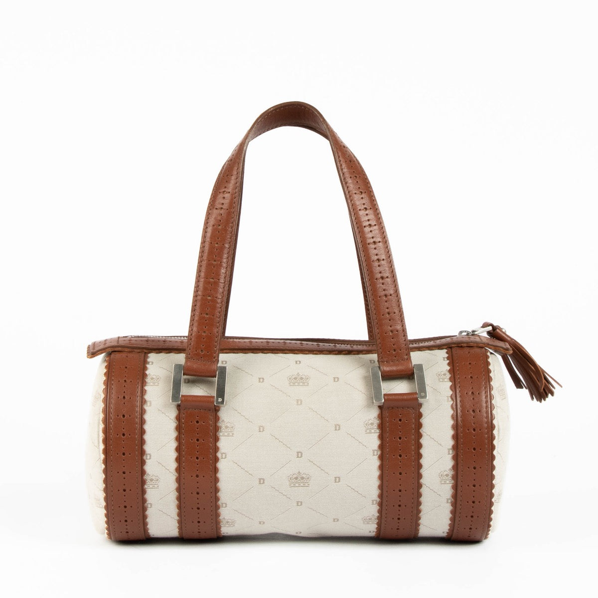 Shop this authentic Delvaux Lily PM Fabric Bag pre-loved on Labellov.com