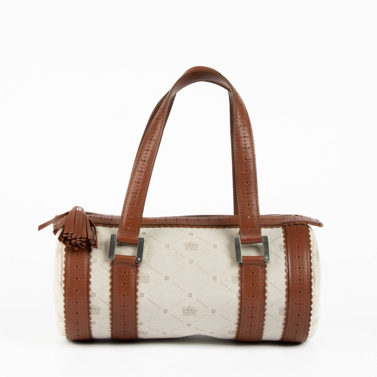 Shop this authentic Delvaux Lily PM Fabric Bag pre-loved on Labellov.com