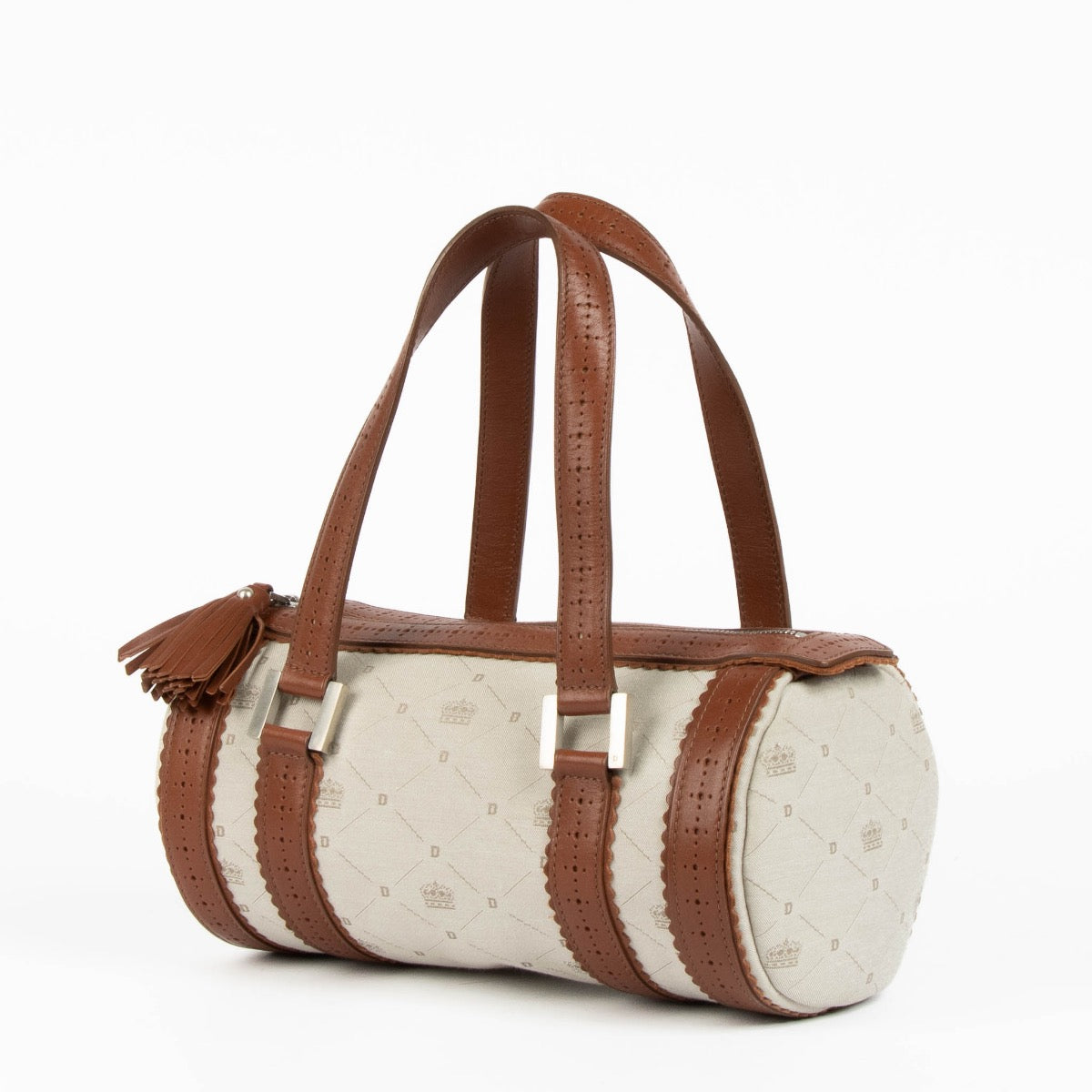 Shop this authentic Delvaux Lily PM Fabric Bag pre-loved on Labellov.com