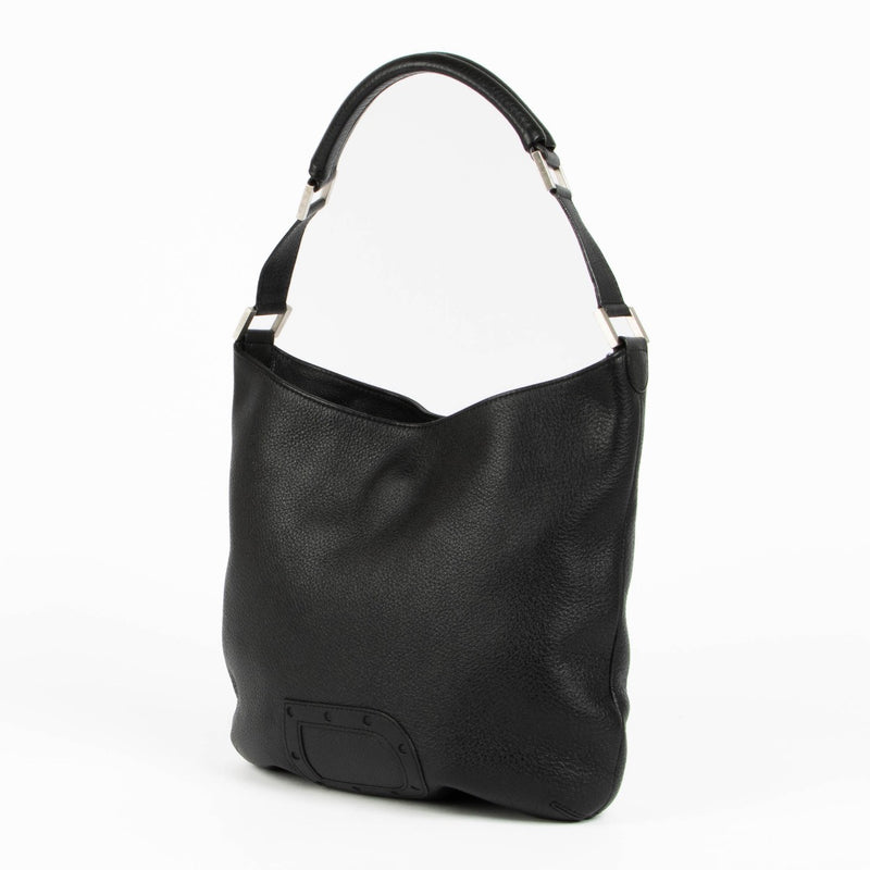 Delvaux Black Louise PM Shoulder Bag