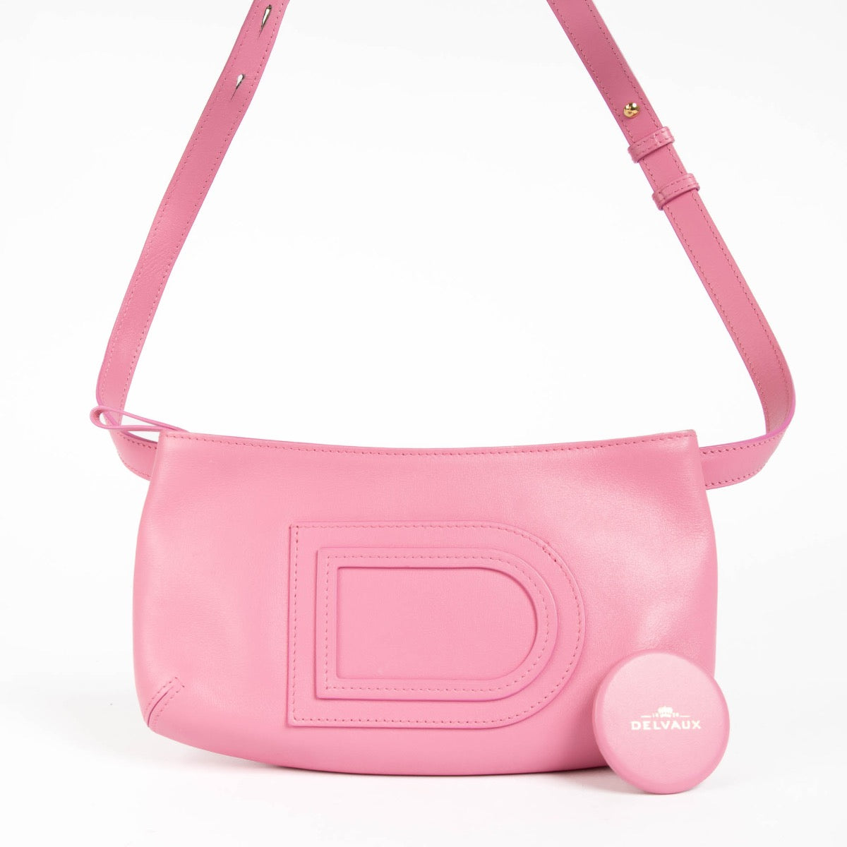 Delvaux Flamingo Louise Pochette Ceinture Allure Crossbody