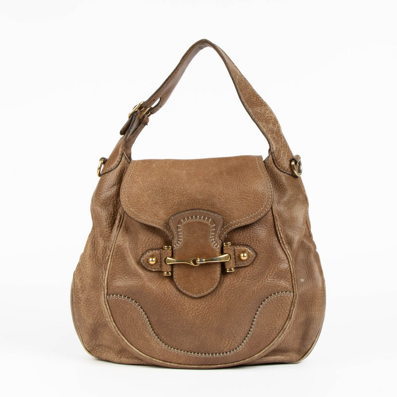 Shop this authentic Gucci Brown Pelham Shoulder Bag pre-loved on Labellov.com