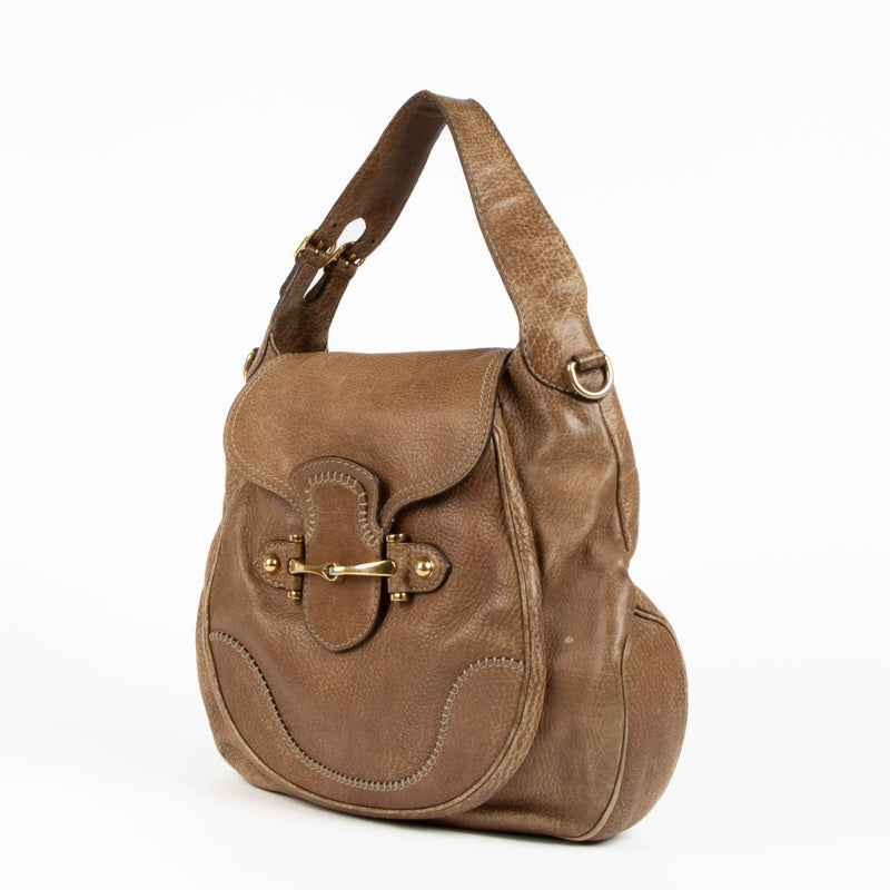 Shop this authentic Gucci Brown Pelham Shoulder Bag pre-loved on Labellov.com