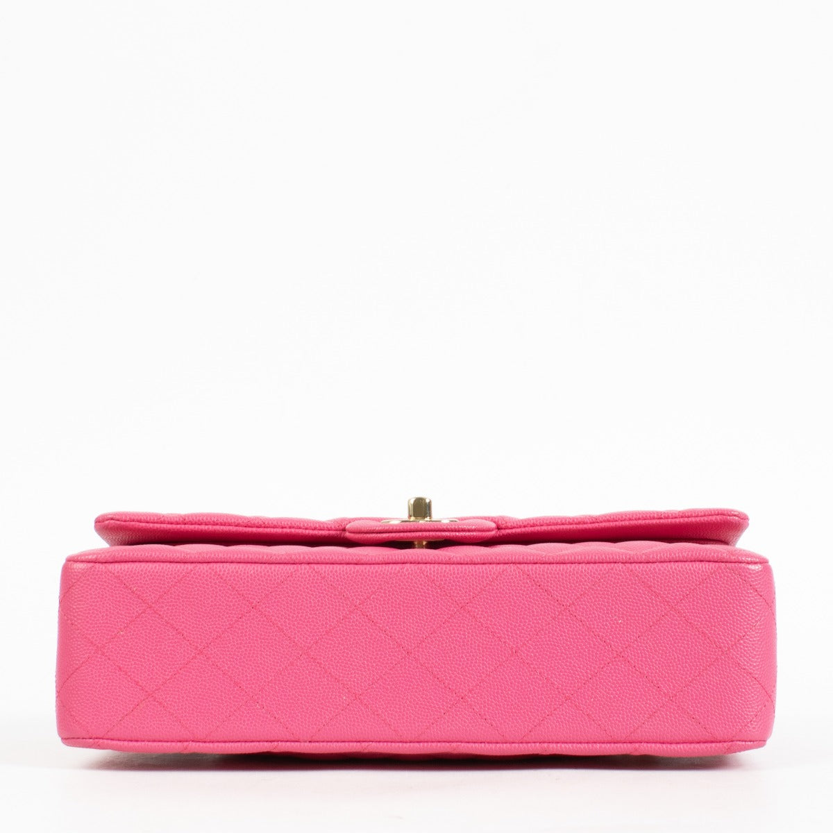 Chanel 22P Hot Pink Caviar Medium Classic 11.12 Bag