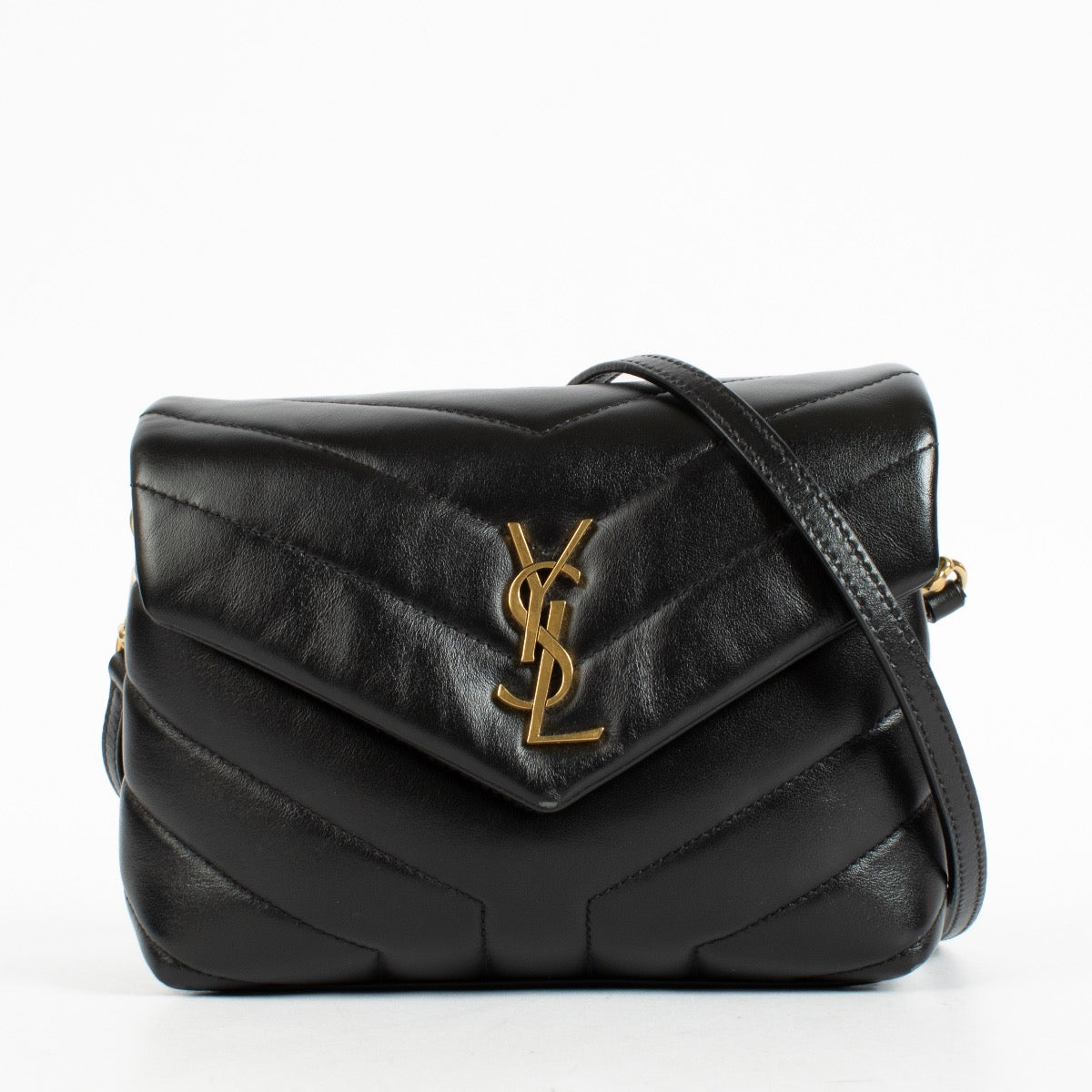 shop 100% authentic second hand Saint Laurent Black Toy Loulou Bag on Labellov.com