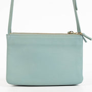 Shop the authentic Celine Blue Trio Bag second hand on Labellov.com.