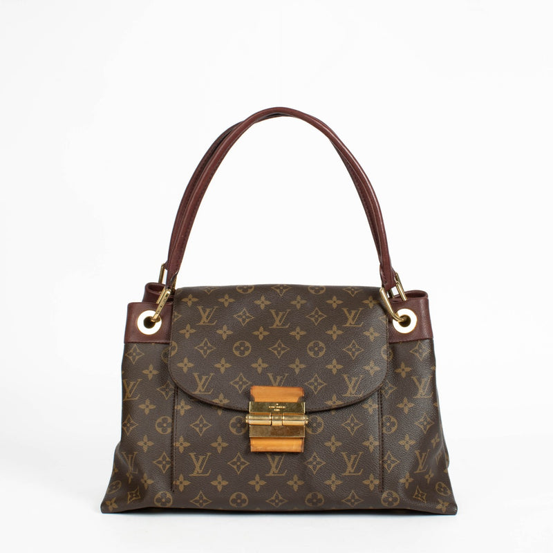 Authentic pre-loved Louis Vuitton Monogram Olympe MM Shoulder Bag on Labellov.com