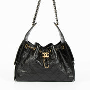 Chanel Black Small Chanel 25