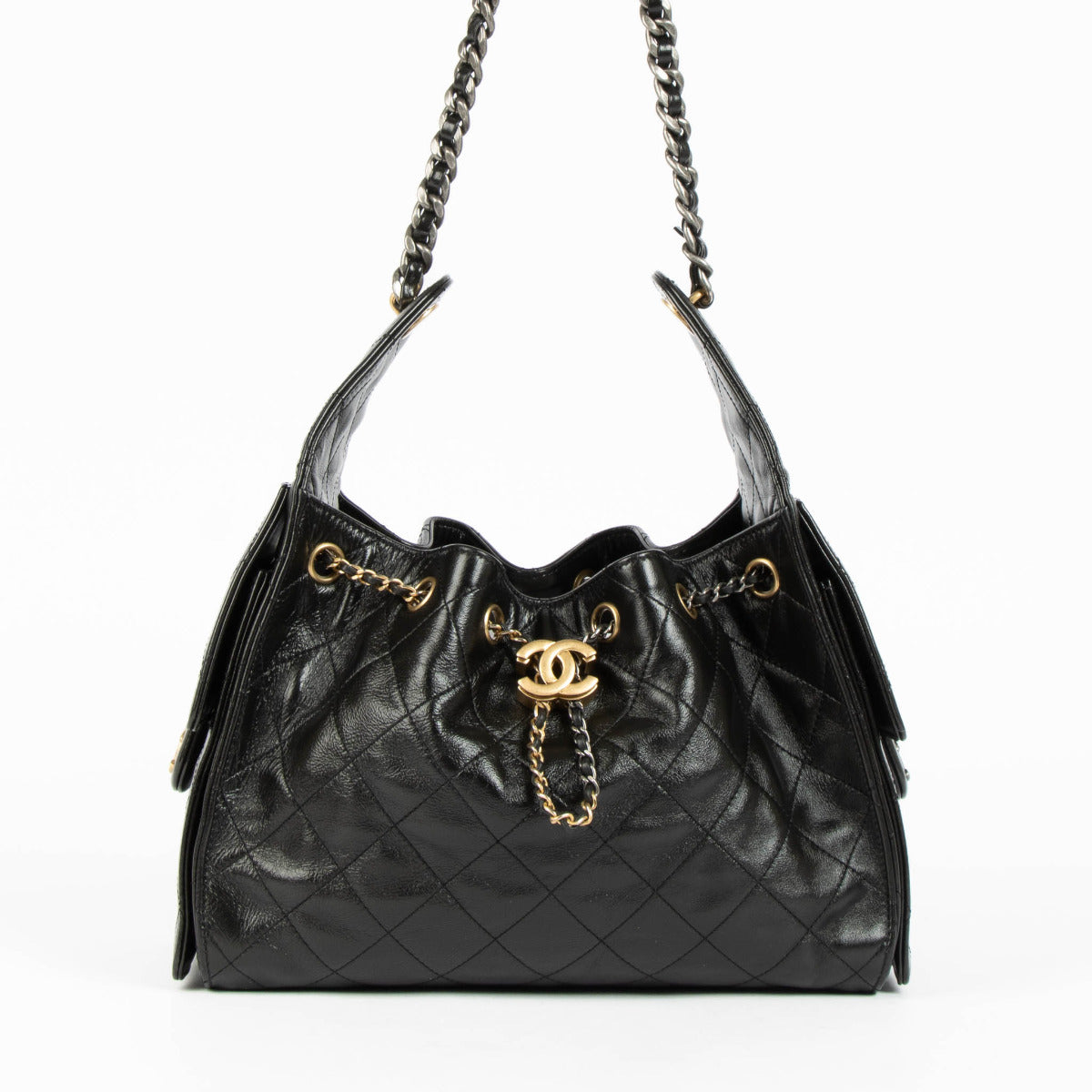 Chanel Black Small Chanel 25