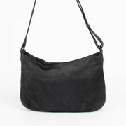 Authentic pre-loved Delvaux Blue Nubuck Louise Besace Crossbody Bag on Labellov.com