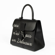 Shop this 100% authentic Delvaux Black Brillant L’Humour MM Bag at Labellov.com