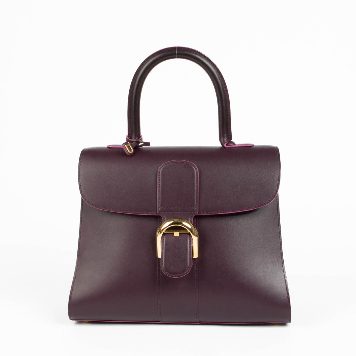 Shop this 100% authentic Delvaux Prume Box Calf Brillant MM Bag at Labellov.com