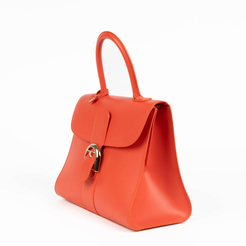 Shop this 100% authentic Delvaux Corail Box Calf Brillant MM Bag at Labellov.com