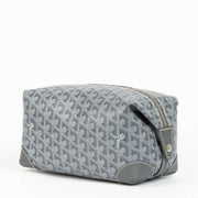 Shop this 100% authentic Goyard Grey Goyardine Bowling 25 Pouch Travel Bag at Labellov.com