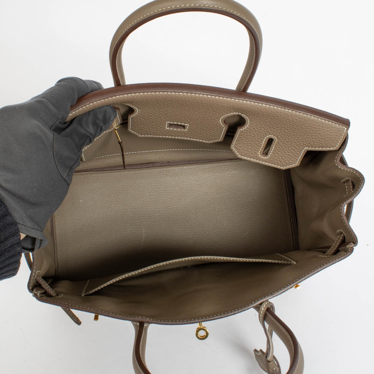 Hermès Birkin 30 Etoupe Togo GHW