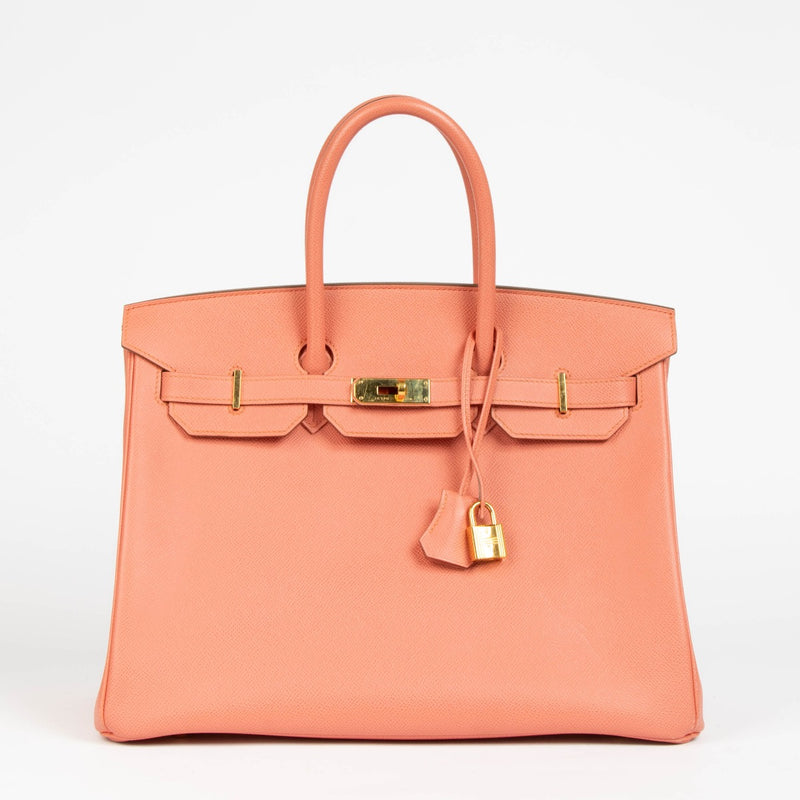 Hermès Birkin 35 Flamingo Epsom GHW