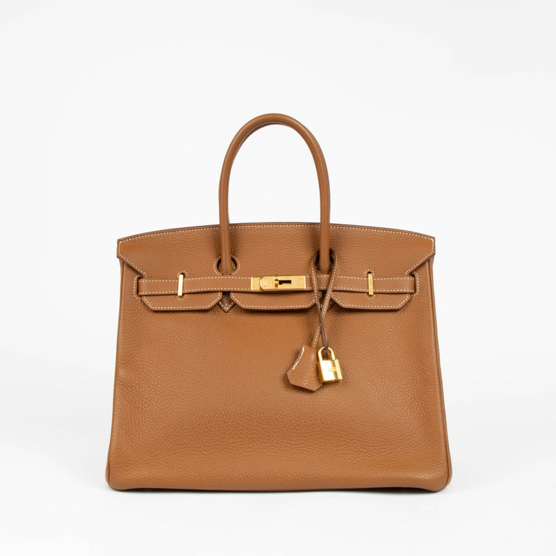 Hermès Birkin 35 Gold Togo GHW