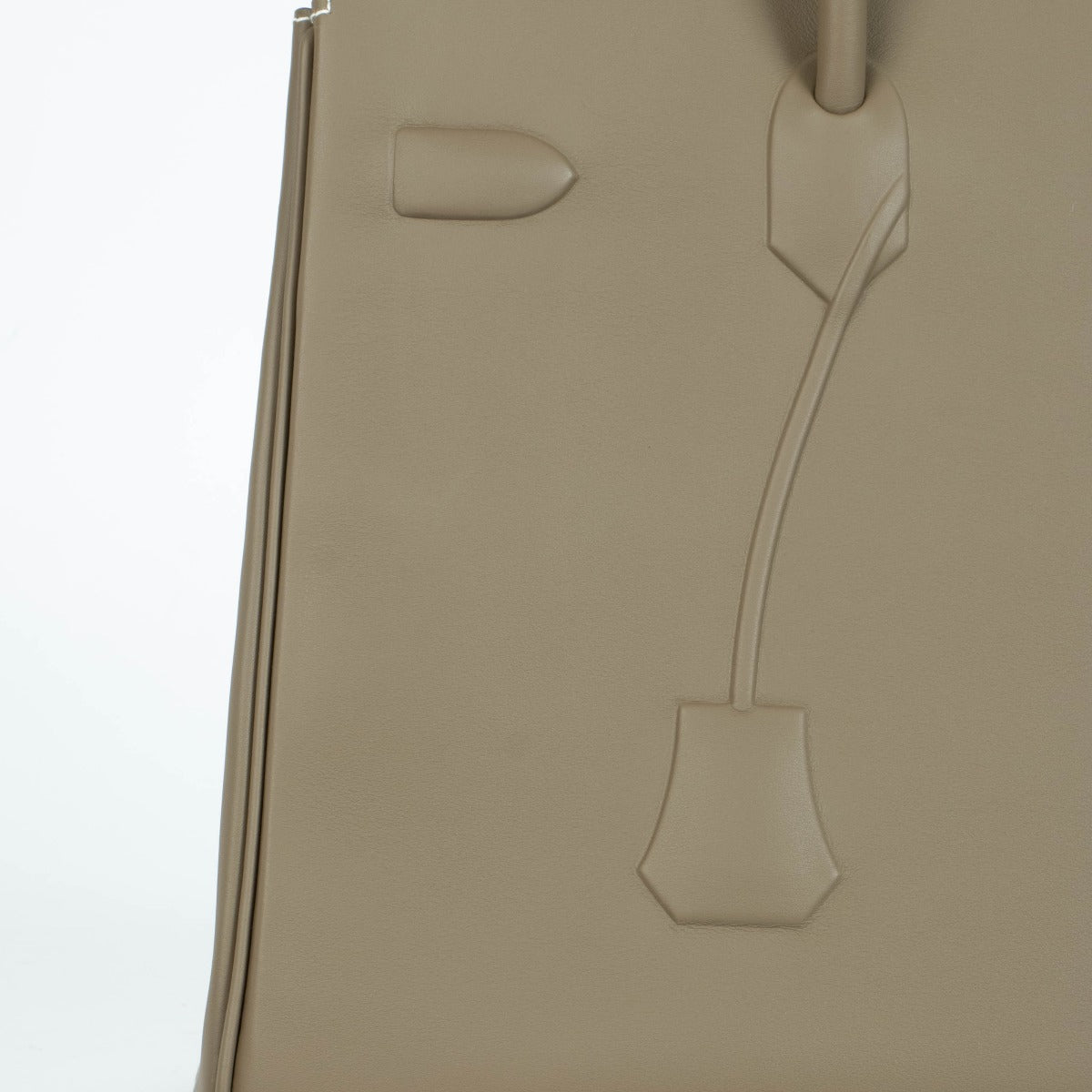 Hermès Shadow Birkin 35 Etoupe Swift PHW