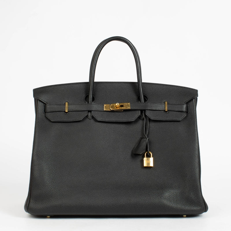 Hermès Birkin 40 Black Togo GHW