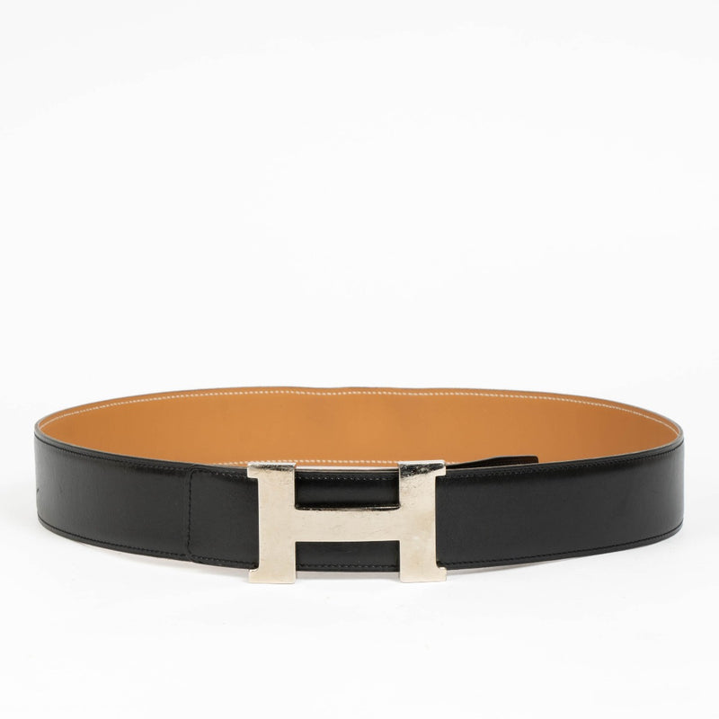 Authentic pre-loved Hermès Black Box Constance 42 mm Belt - Size 90 on Labellov.com
