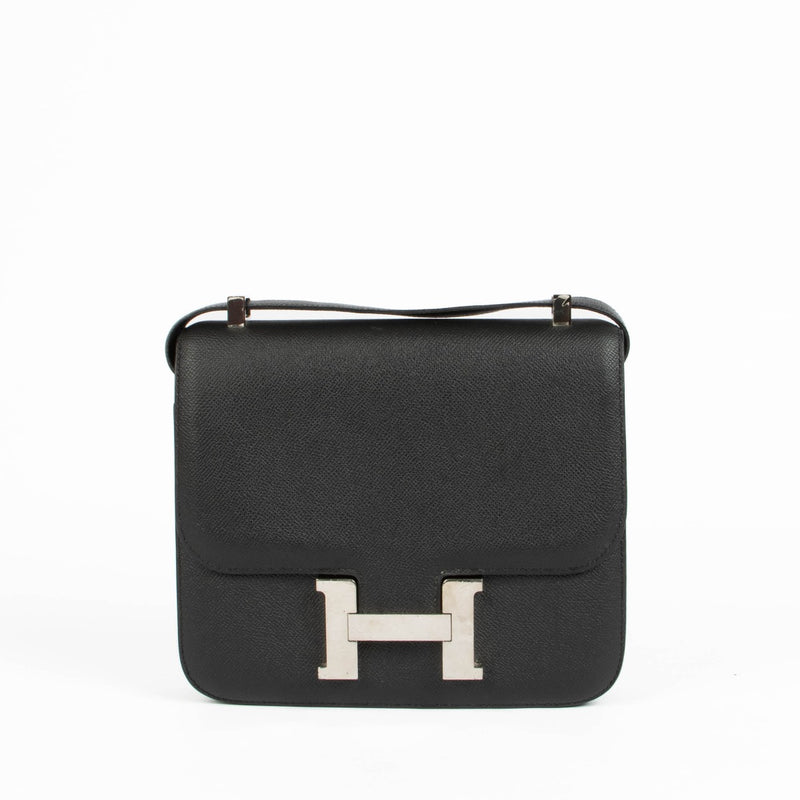 Hermès Constance 24 Zwart Epsom PHW