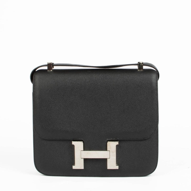 Hermès Constance 24 Black Epsom PHW
